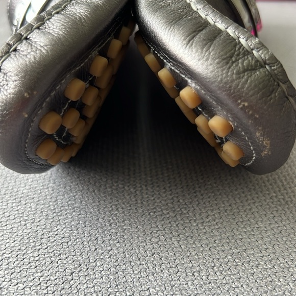 NWOT ⭐️ Coach Nola Driving Moccasin Loafer
Leather Flats Slip On Logo Pewter - Picture 6 of 8